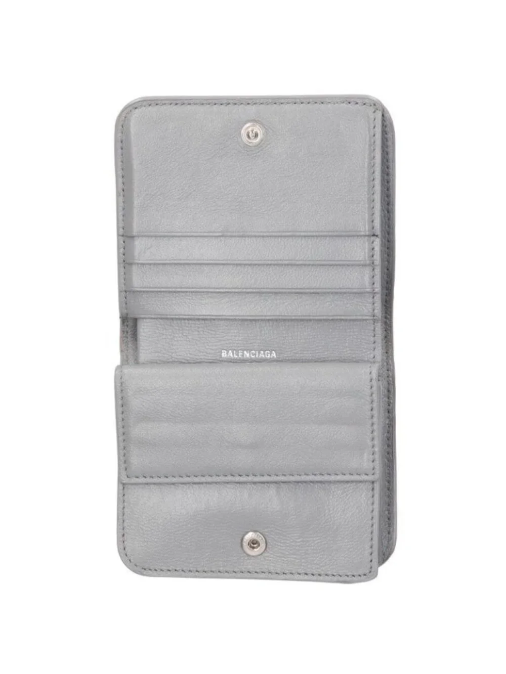 Balenciaga Logo Bifold Wallet